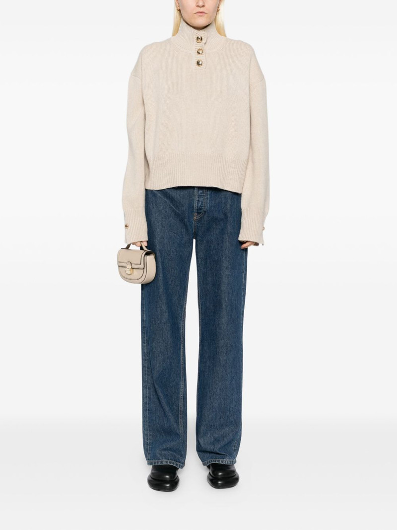 BRANDON MAXWELL Henley sweater outlook
