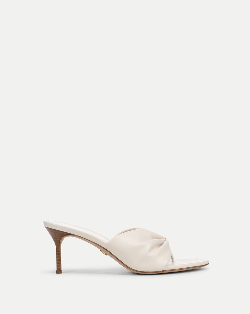 TULLIA LEATHER MID-HEEL SANDAL 1