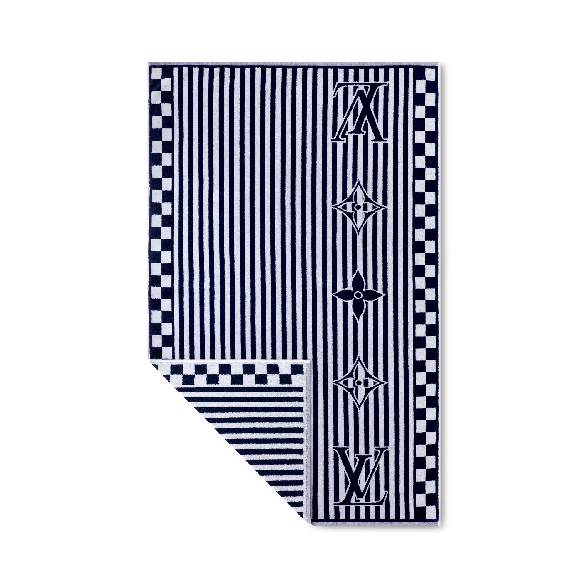 LV Graphical Beach Towel - 5