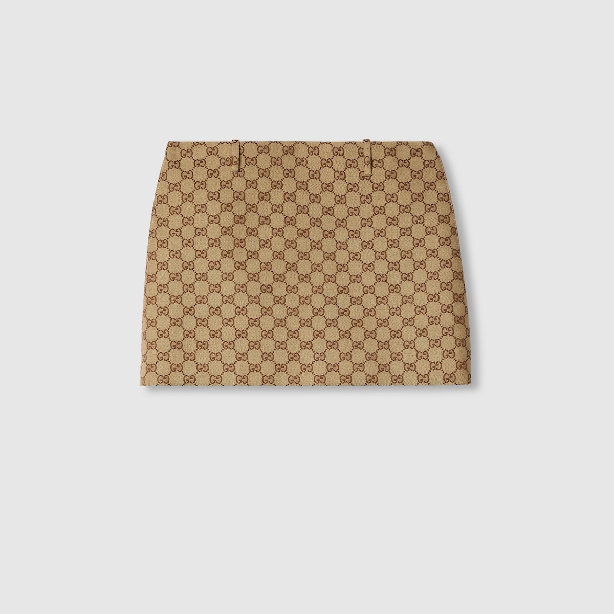 GG canvas mini skirt - 1