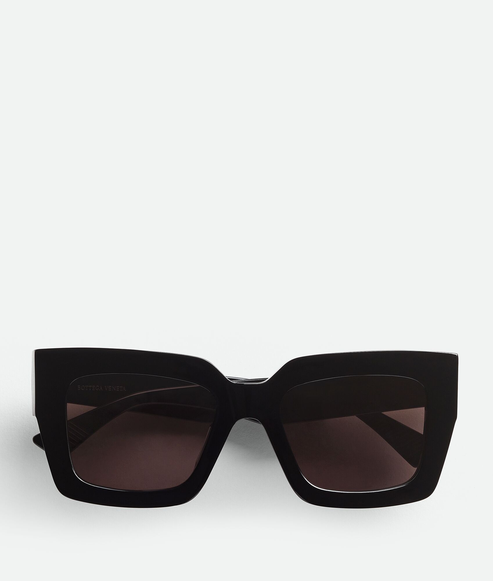 Bottega Veneta Black Visor Sunglasses