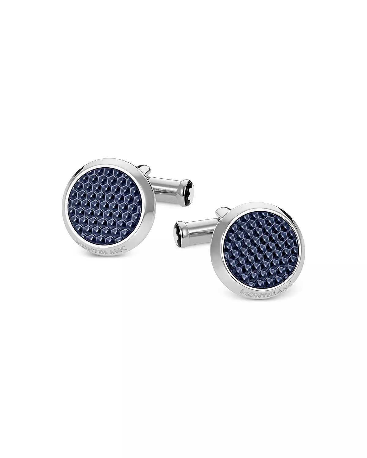 Lacquer Inlay Round Cufflinks - 2