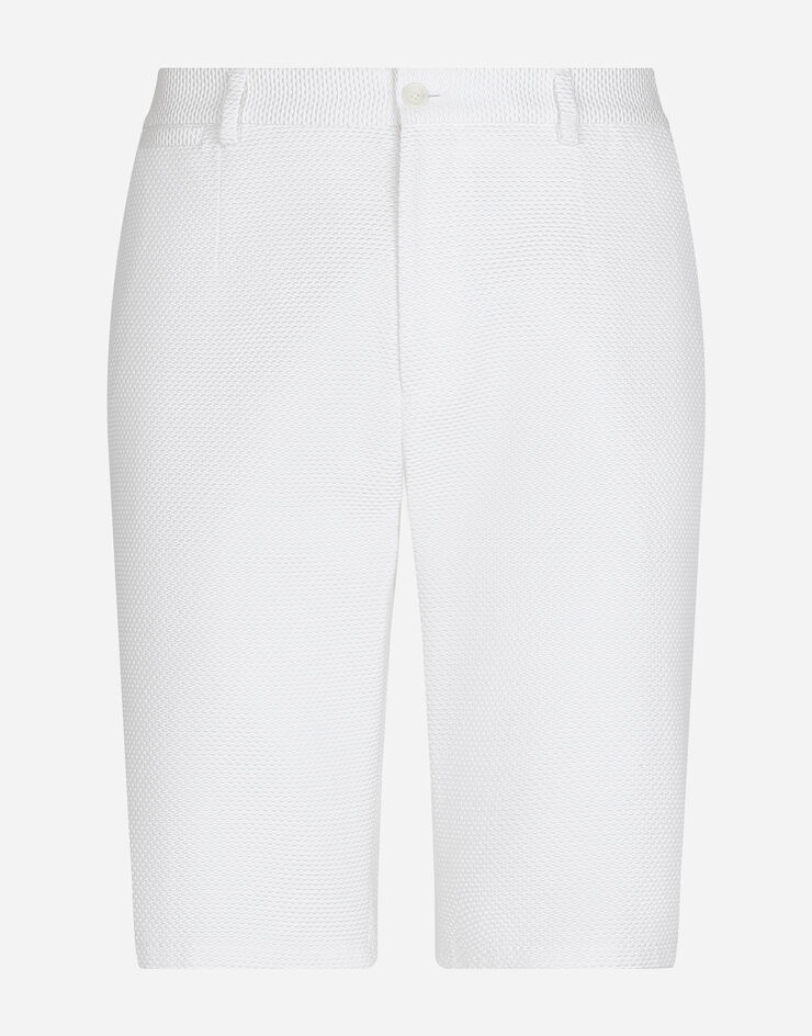 Stretch cotton shorts - 3