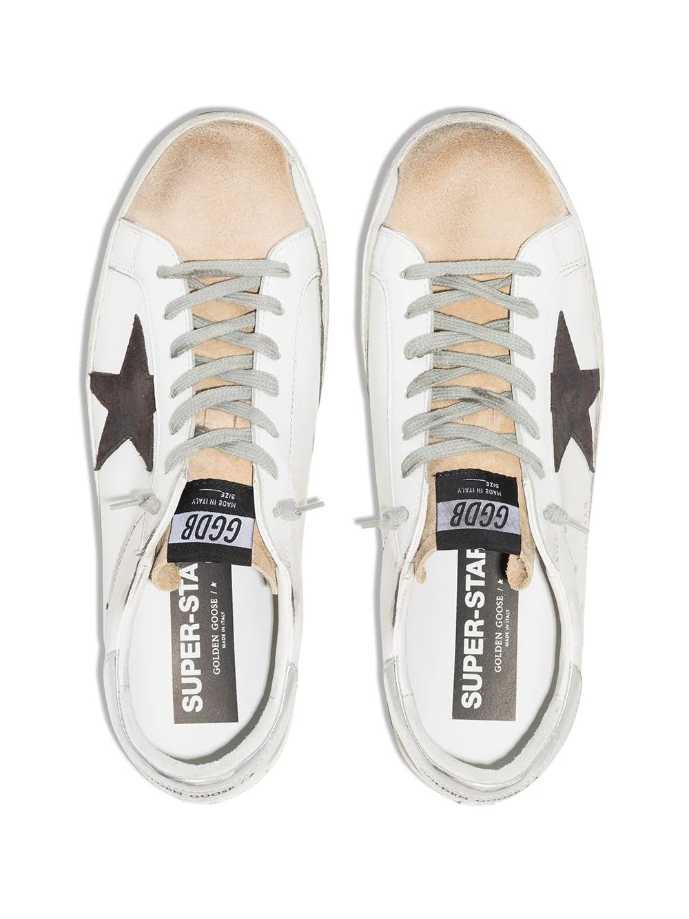 Superstar distressed sneakers - 4