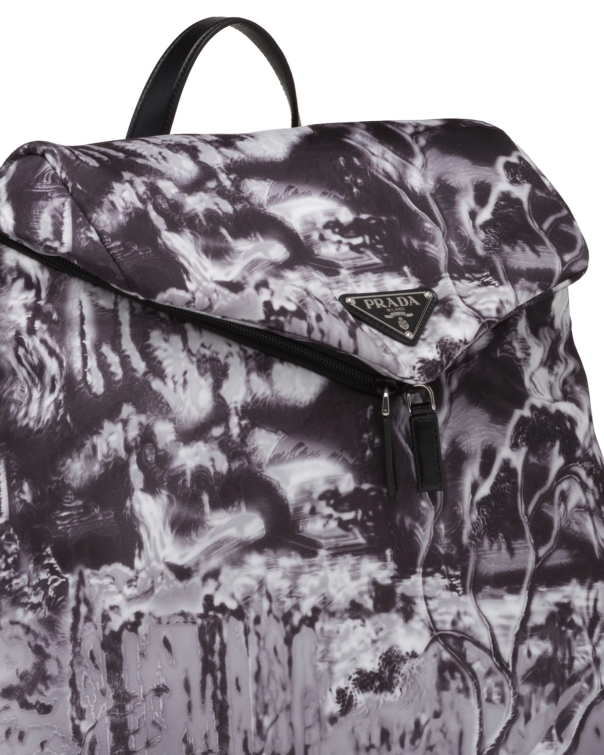 Printed Re-Nylon backpack - 6