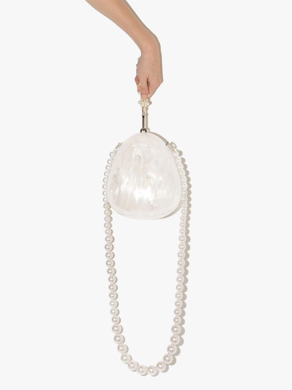 XL Egg perspex crossbody bag - 4