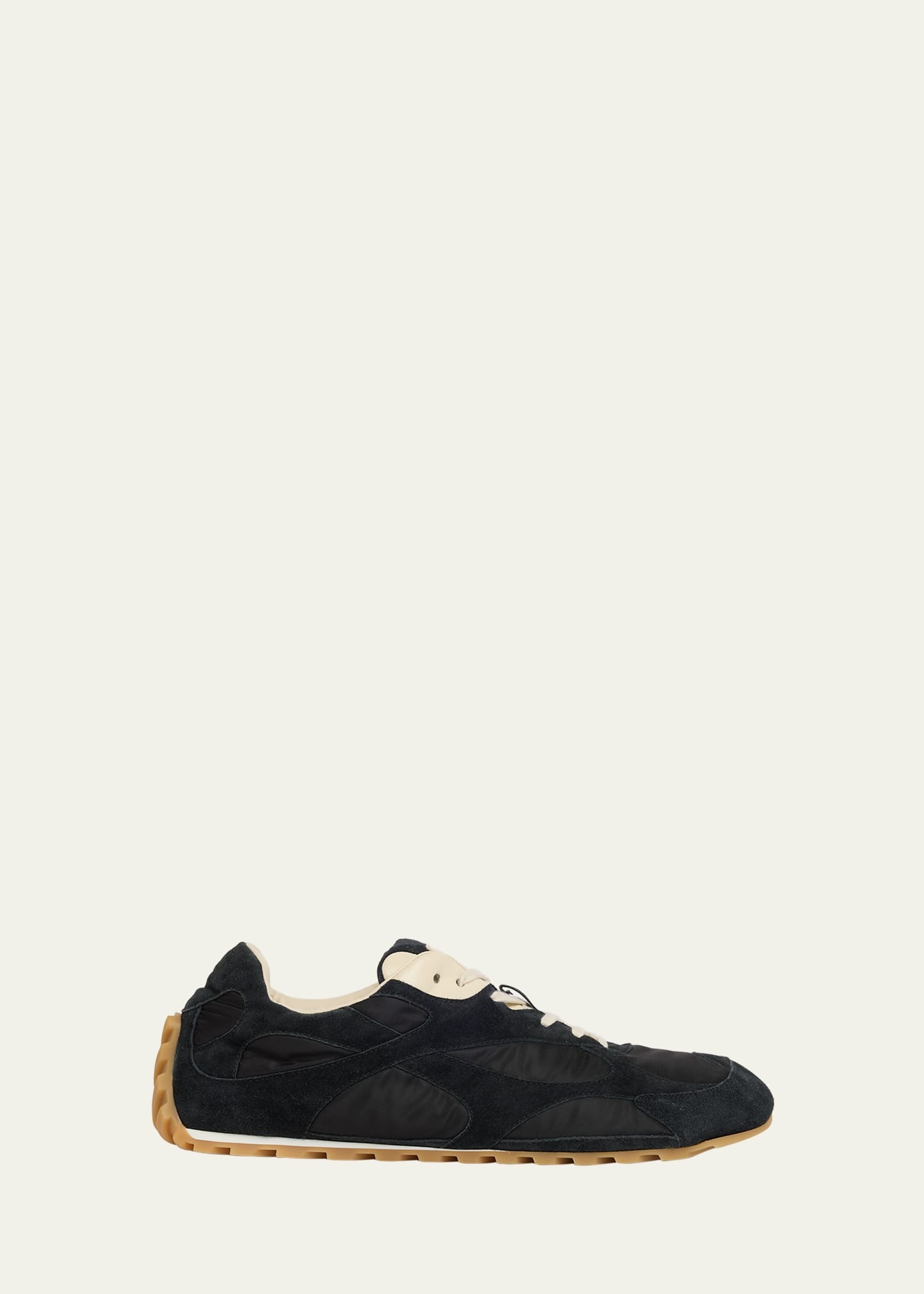 Men's Orbit Ballet Nylon and Suede Low-Top Sneakers - 1
