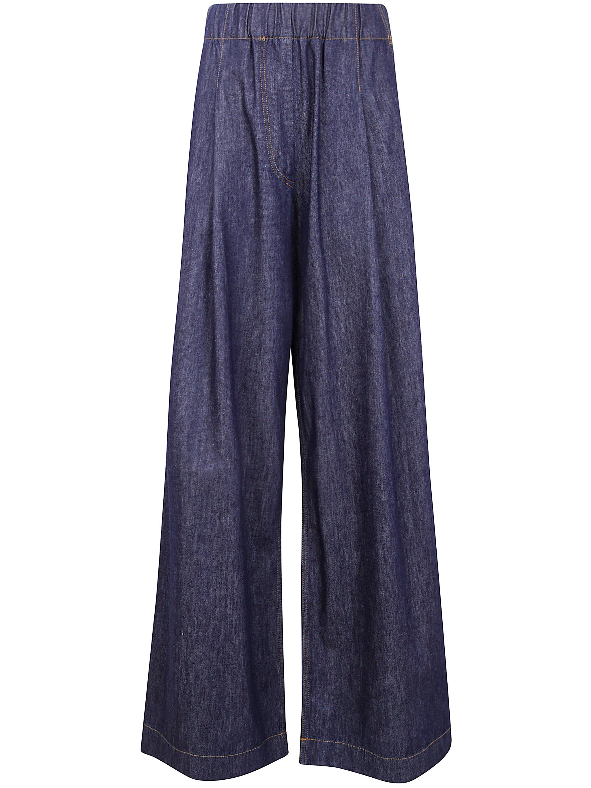 Dries Van Noten Women "Pila Denim" Pants - 6