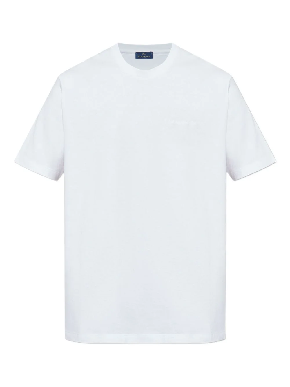 logo-embroidered cotton T-shirt - 1
