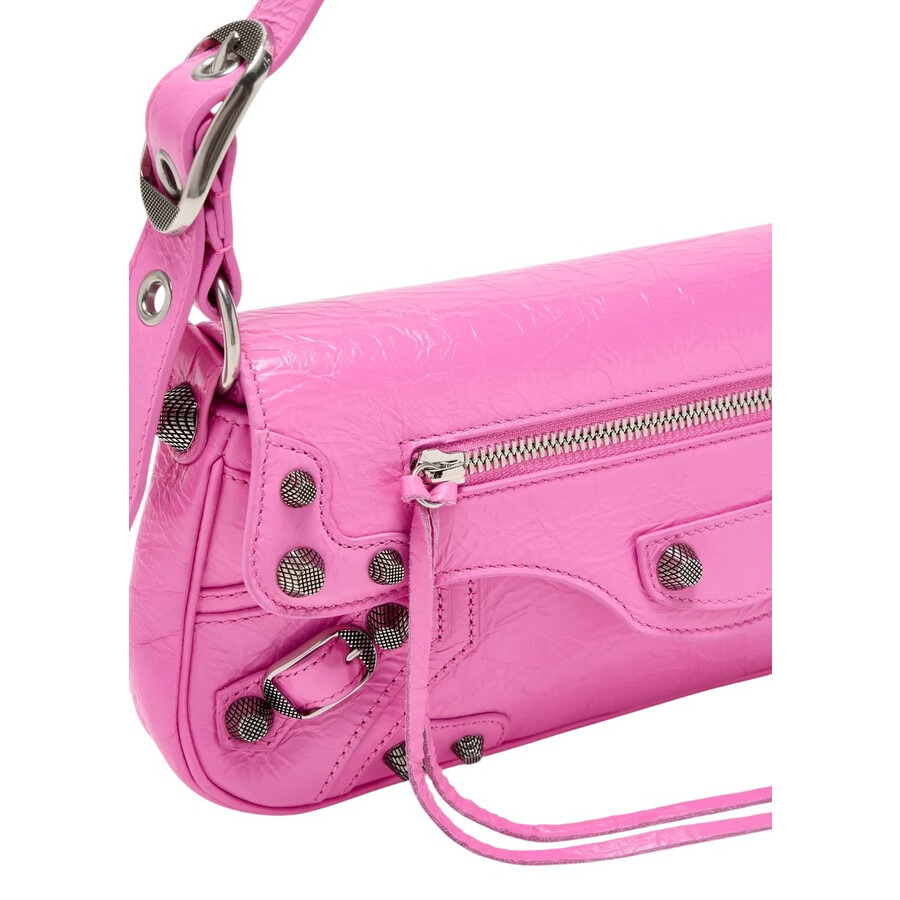 Balenciaga Le Cagole Leather Shoulder Bag - 3