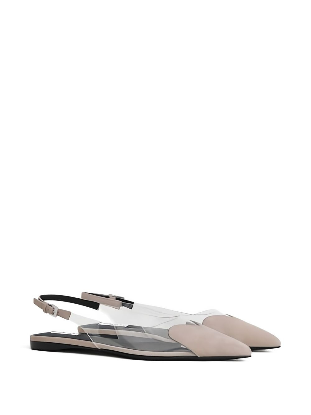 slingback suede ballet flats - 2