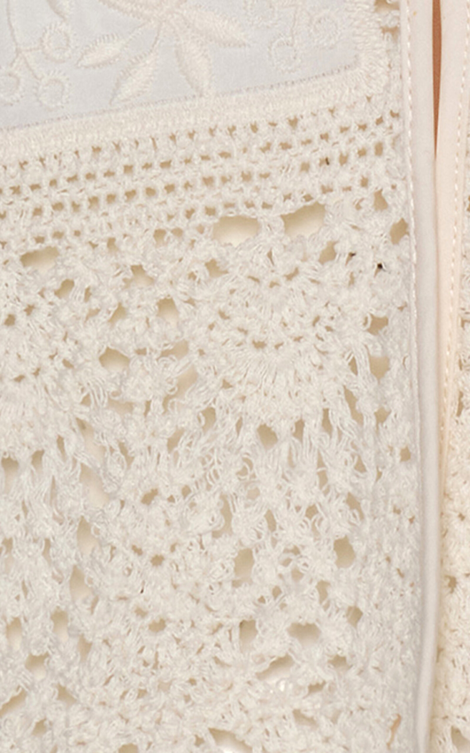 Casablanca Embroidered Top ivory - 5