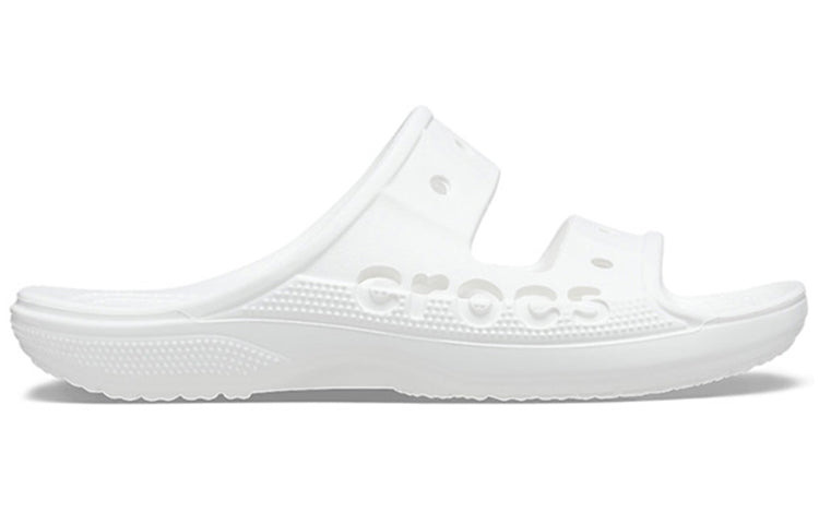 Crocs Fashion Casual Unisex White Slippers 207627-100 - 3