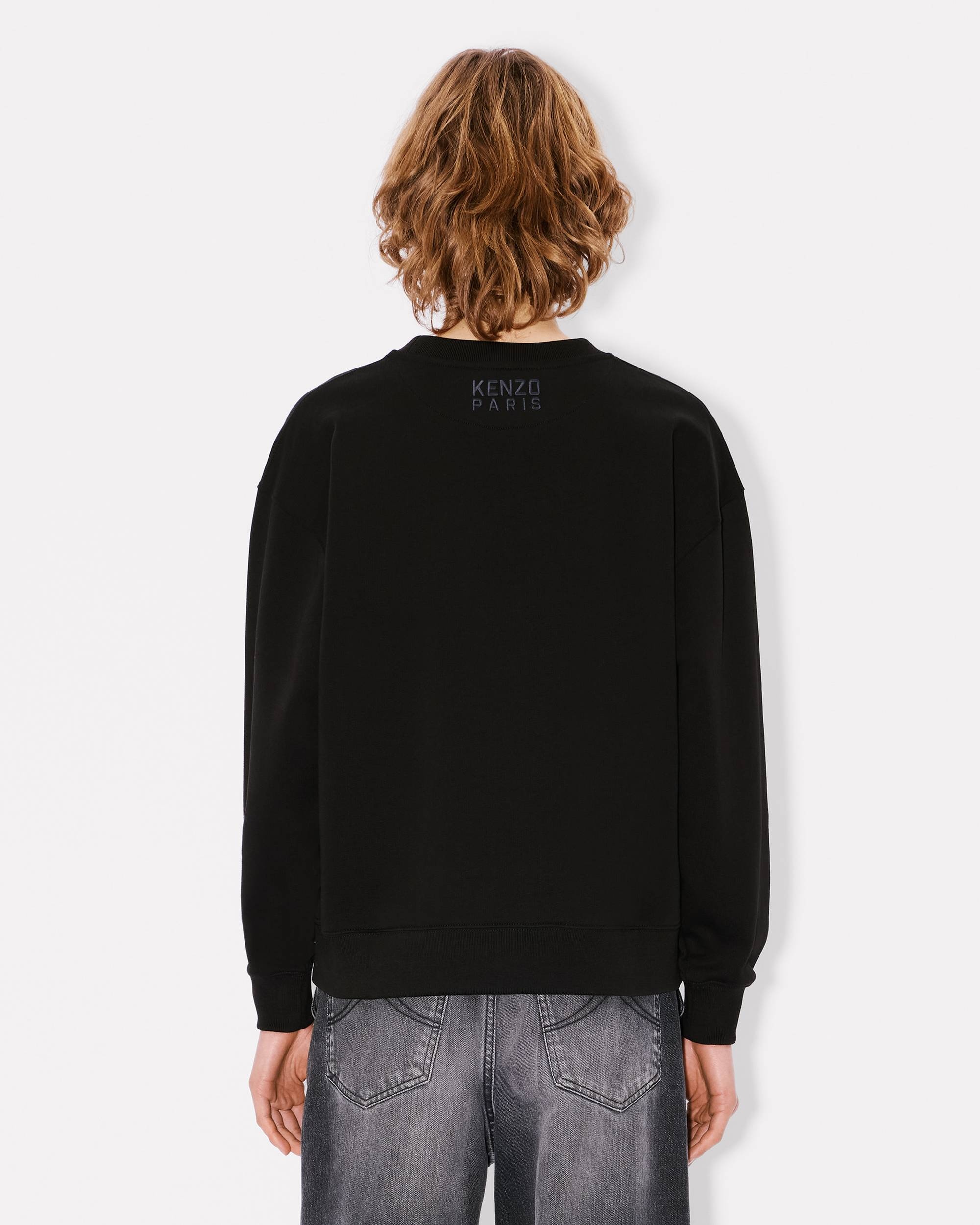 'KENZO Happy Tiger' embroidered sweatshirt in cotton - 4