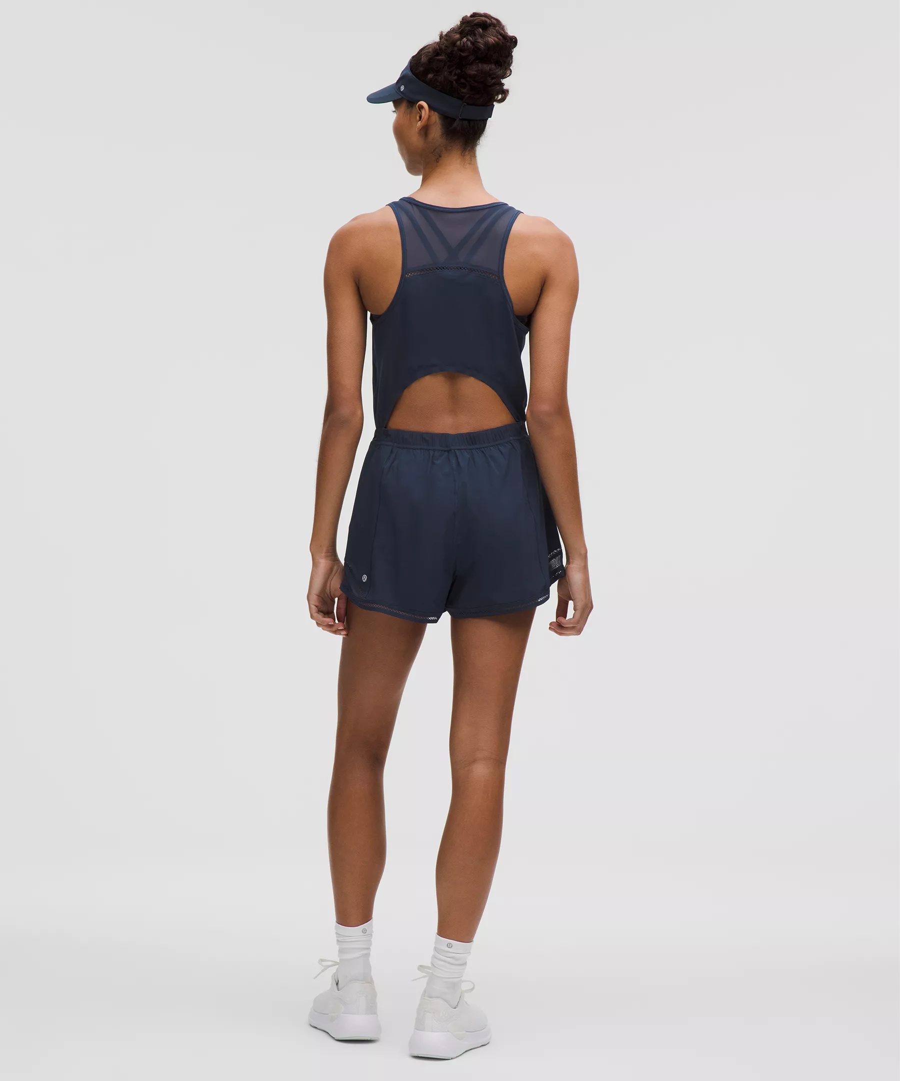 Hotty Hot Running Romper *Lace Trim - 2