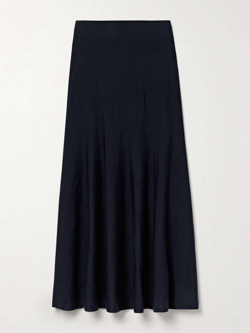 Mayu wool-blend midi skirt - 1