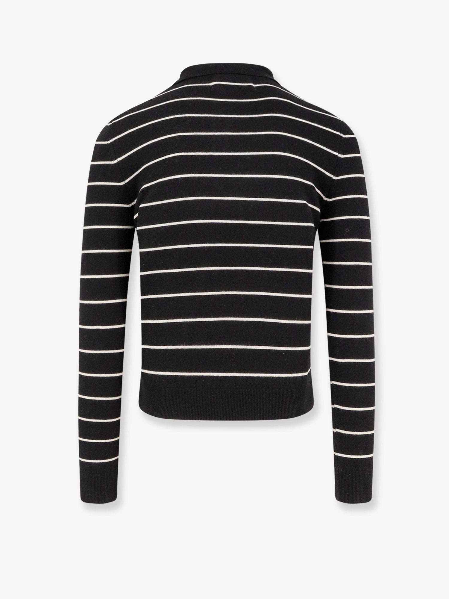 Tonywack Super Fine Merino Wool Striped Polo Shirt - 2