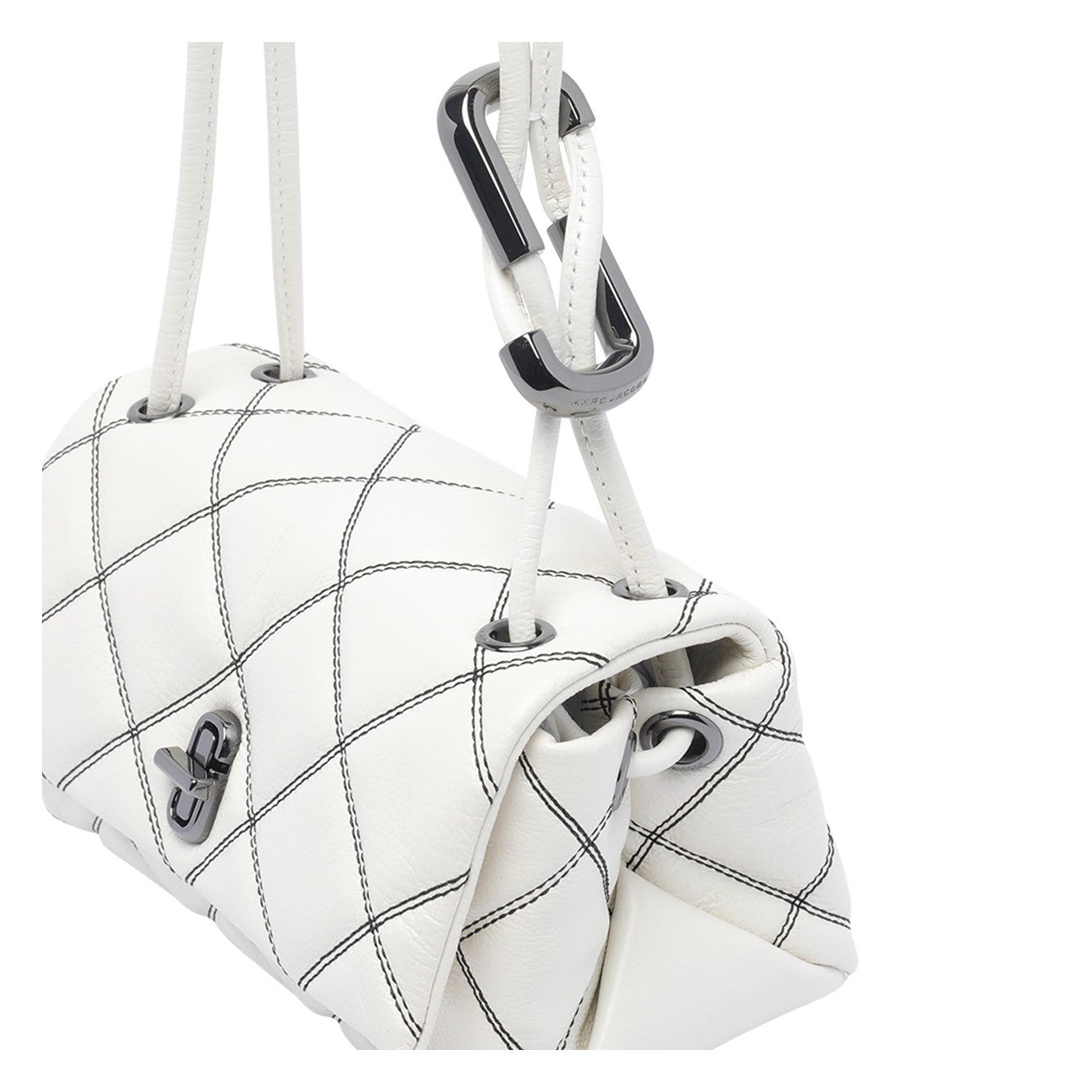 Marc Jacobs Women The Bi-Color Quilted Mini Dual Shoulder Bag - 4