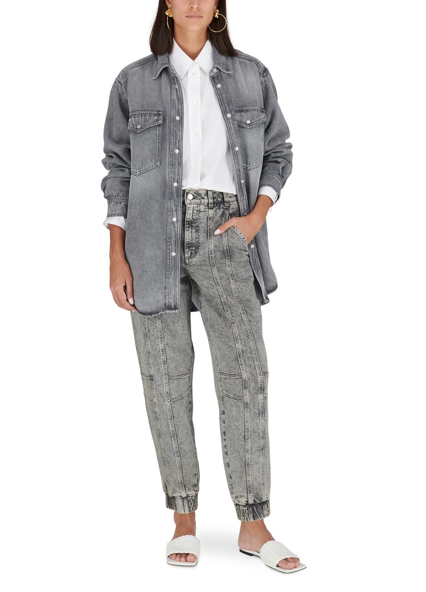 Grey Galaxy Wash jeans - 2