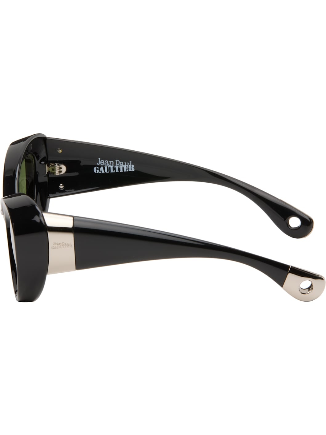 Black 'The Parisian Cat' Sunglasses - 3