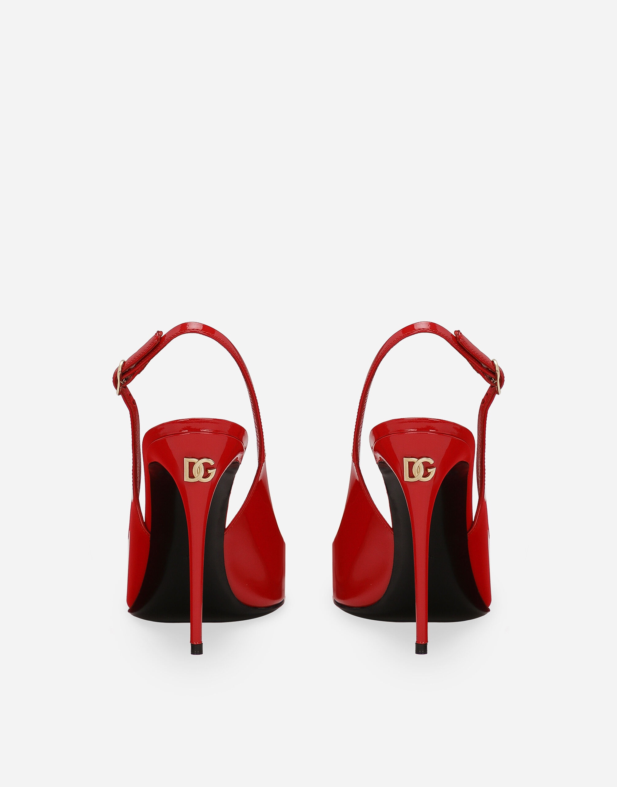 Patent leather slingbacks - 3
