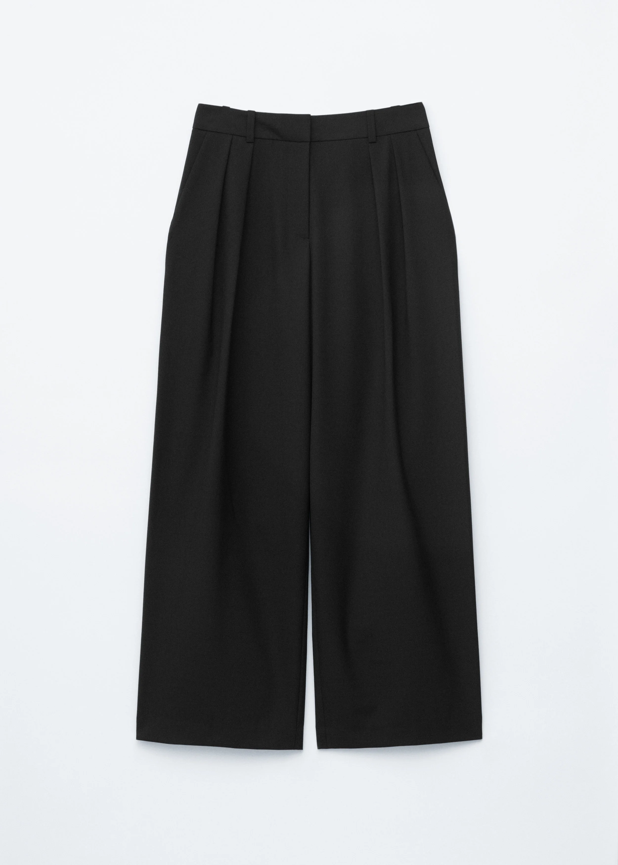 Wool-Blend Tailored Trousers - 1