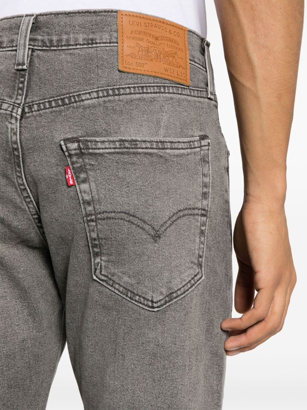 Levi's 502â„¢ Taper cropped jeans REVERSIBLE