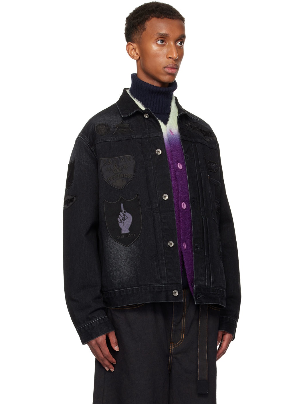 Black Gonz BEYONDEXX Denim Jacket - 2