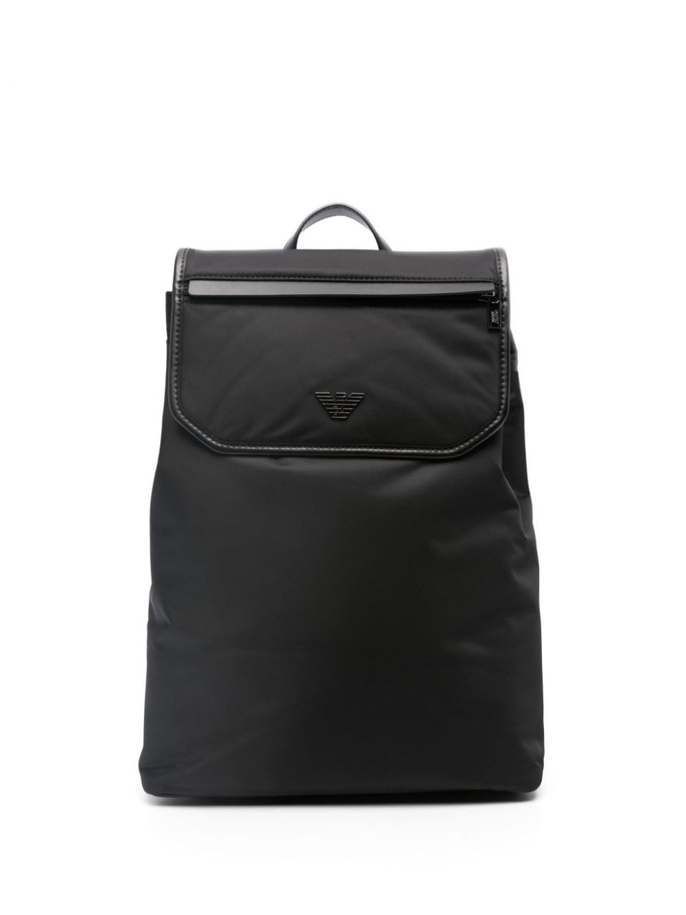 logo-plaque foldover backpack - 1