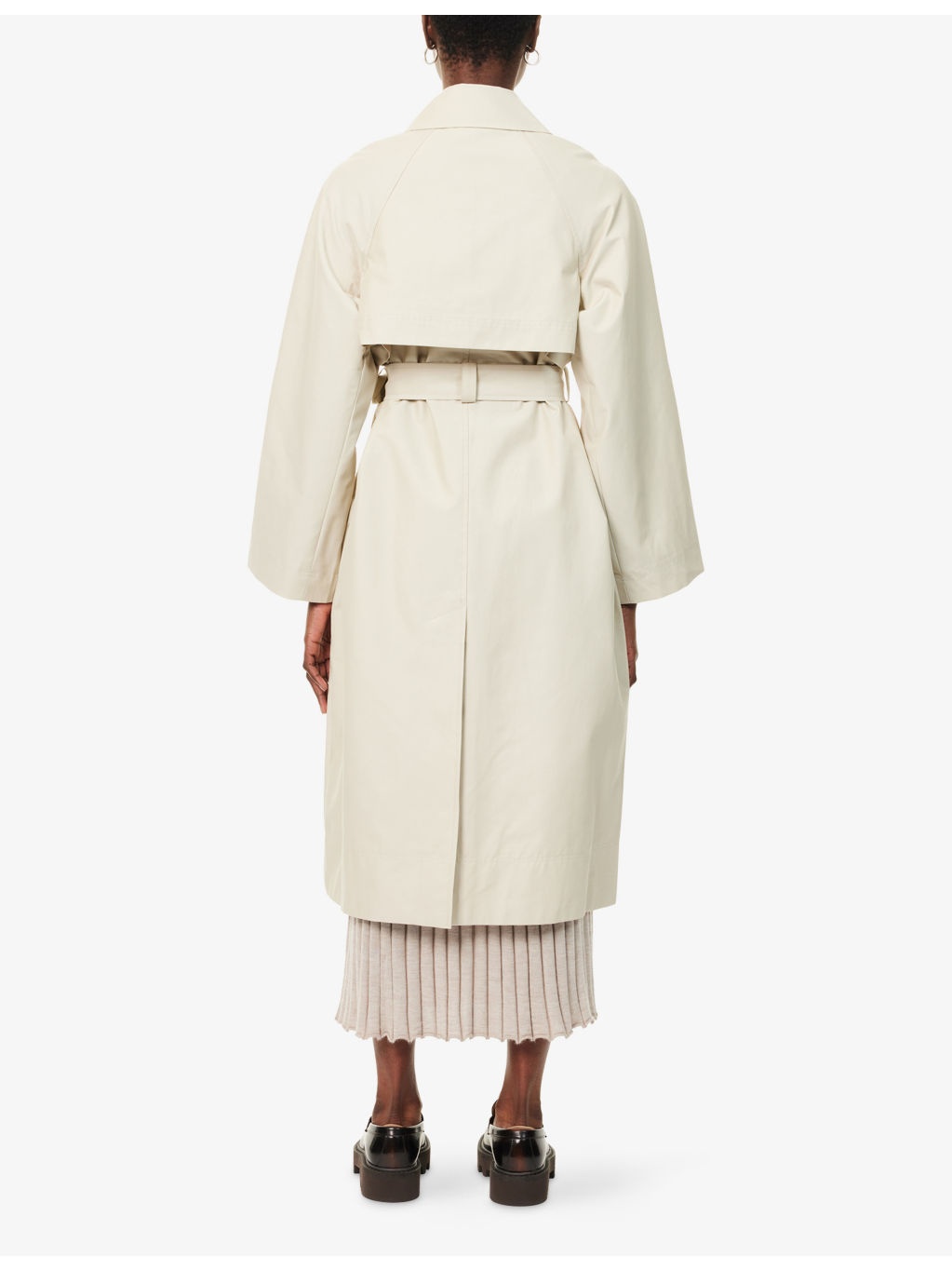 Robyn Belted Cotton-Blend Trench Coat - 4
