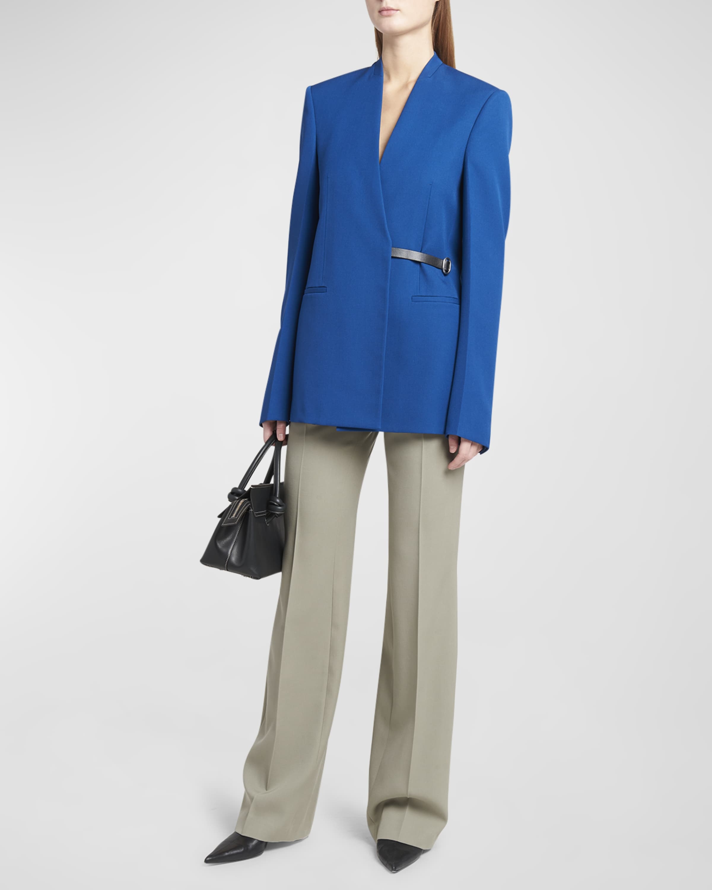 ボトムスその他 Jil Sander Single-Breasted Blazer Jacket Jil Sander Single-Breasted Tailor-Made Jacket | Neiman Marcus