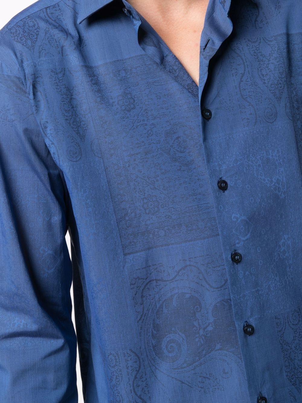 patterned jacquard shirt - 5