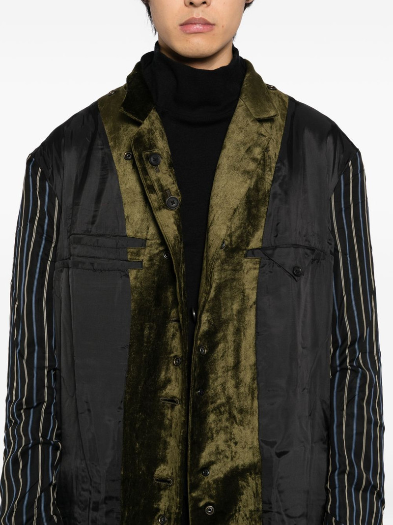 velvet tailored coat 5