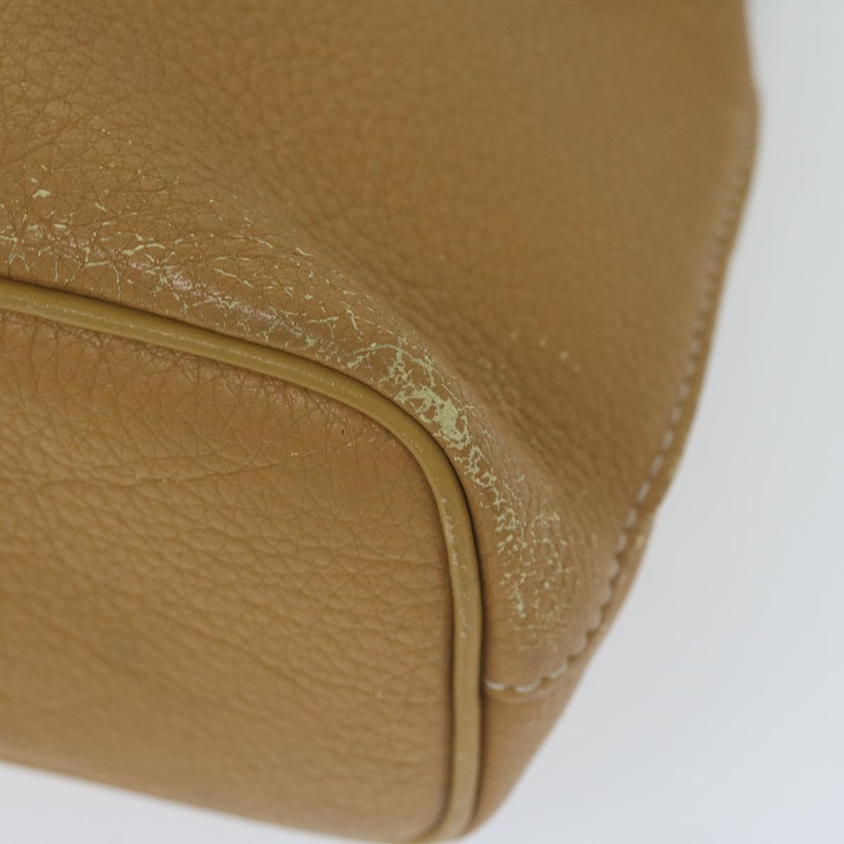 Burberry Tote Bag Leather Beige - 9