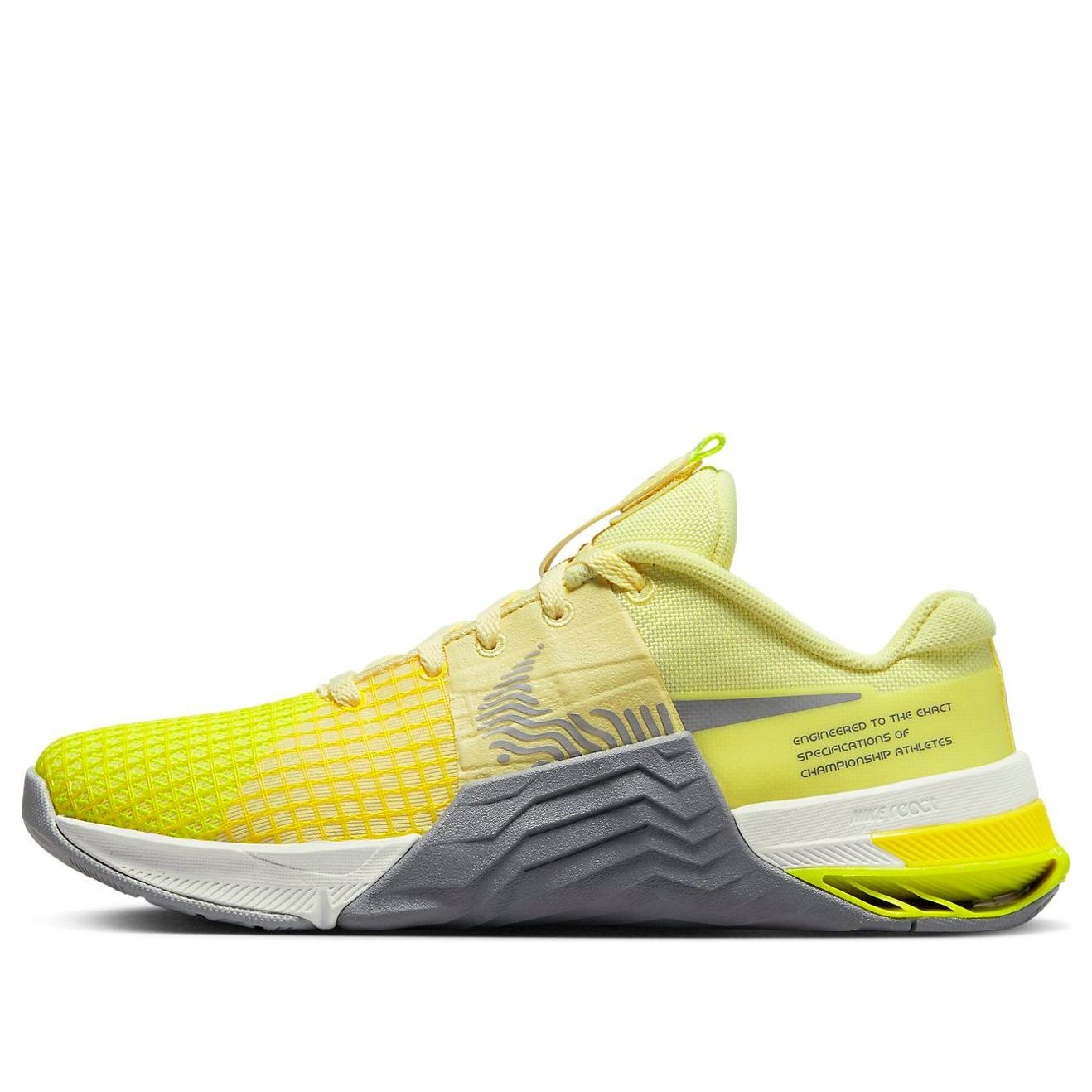 (WMNS) Nike Metcon 8 Training Shoes 'Citron Tint Light Smoke Grey' DO9327-801 - 1