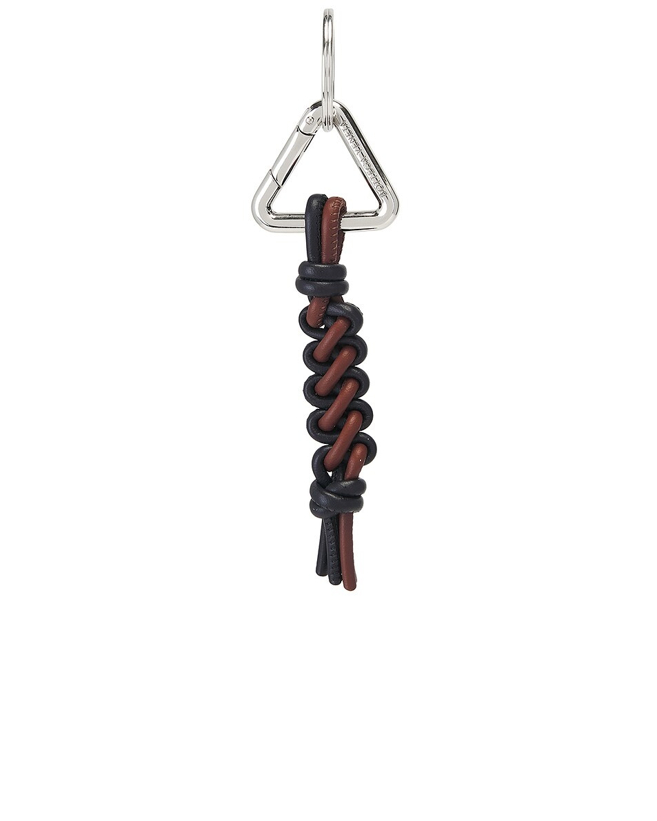Scoubidou Key Ring Woven Nappa Bicolor - 2