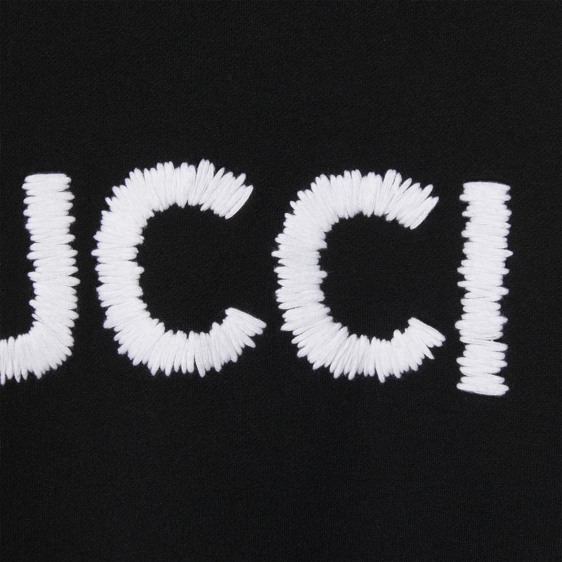 Embroidered cotton jersey sweatshirt 7