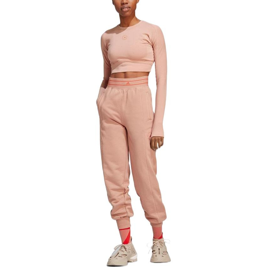 (WMNS) adidas by Stella McCartney Pants 'Brown' HR2190 - 2