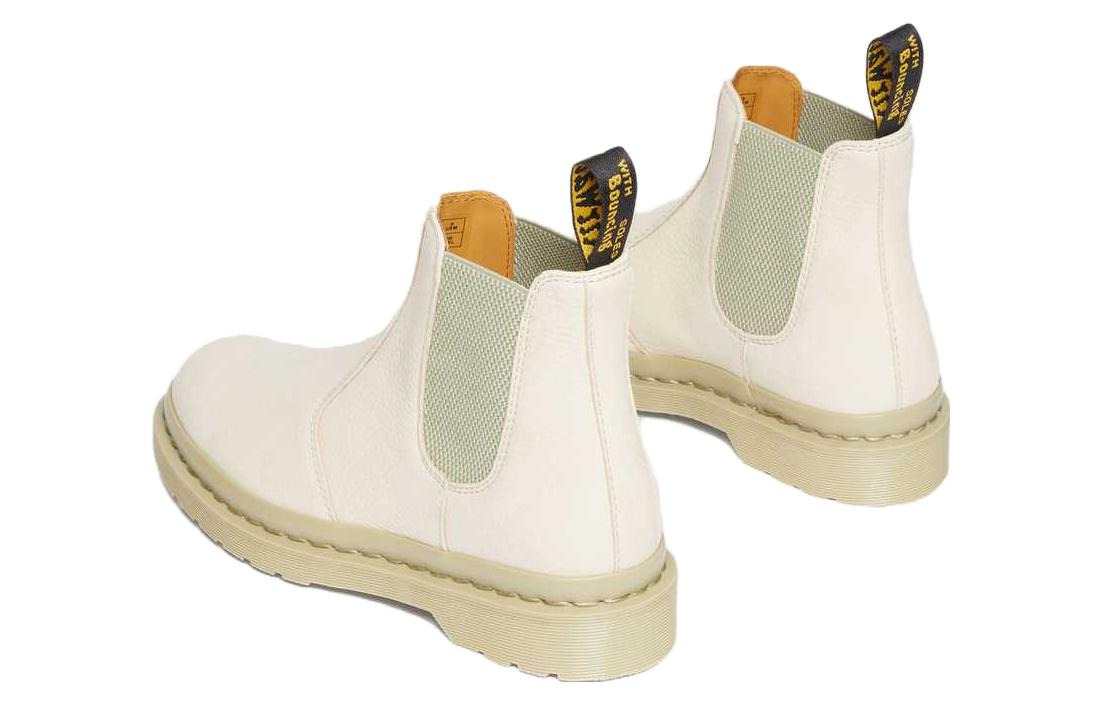 Dr. Martens 2976 Mono Milled Nubuck Leather Chelsea Boots 'Parchment Beige' 30661292 - 3