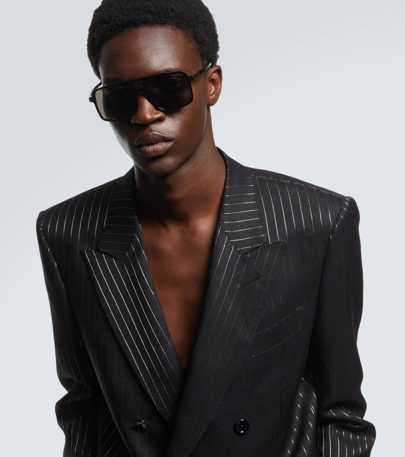 TOM FORD Kemp aviator sunglasses outlook