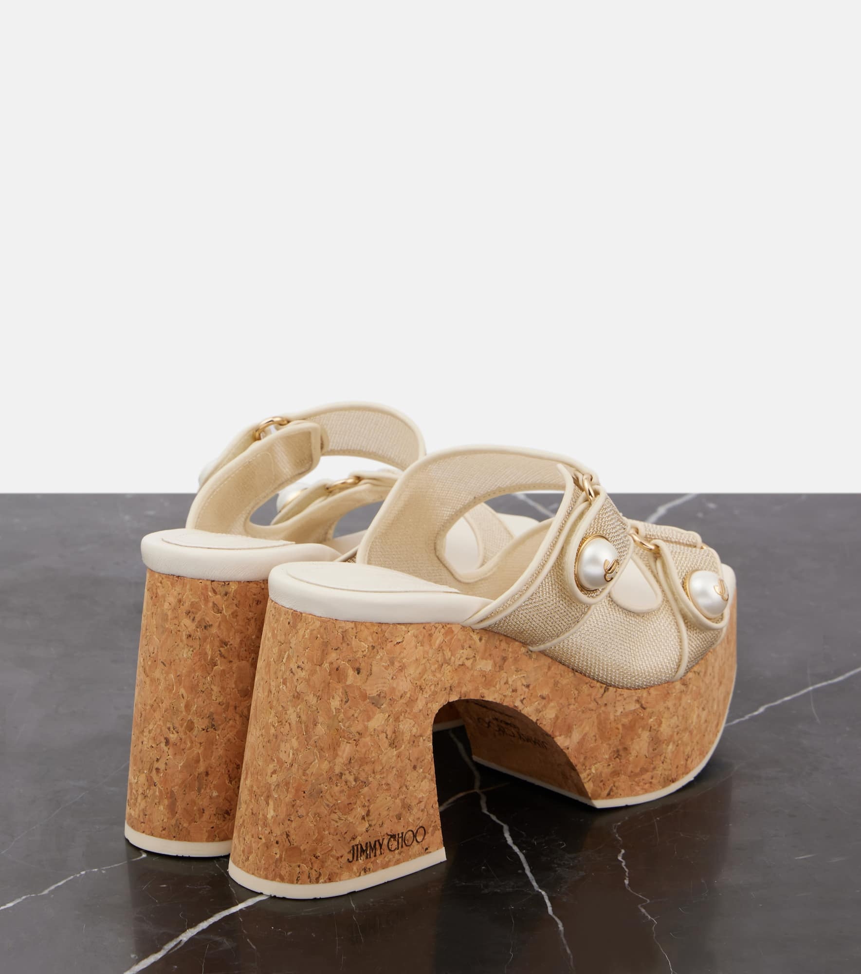 Fayence 95 platform sandals - 2