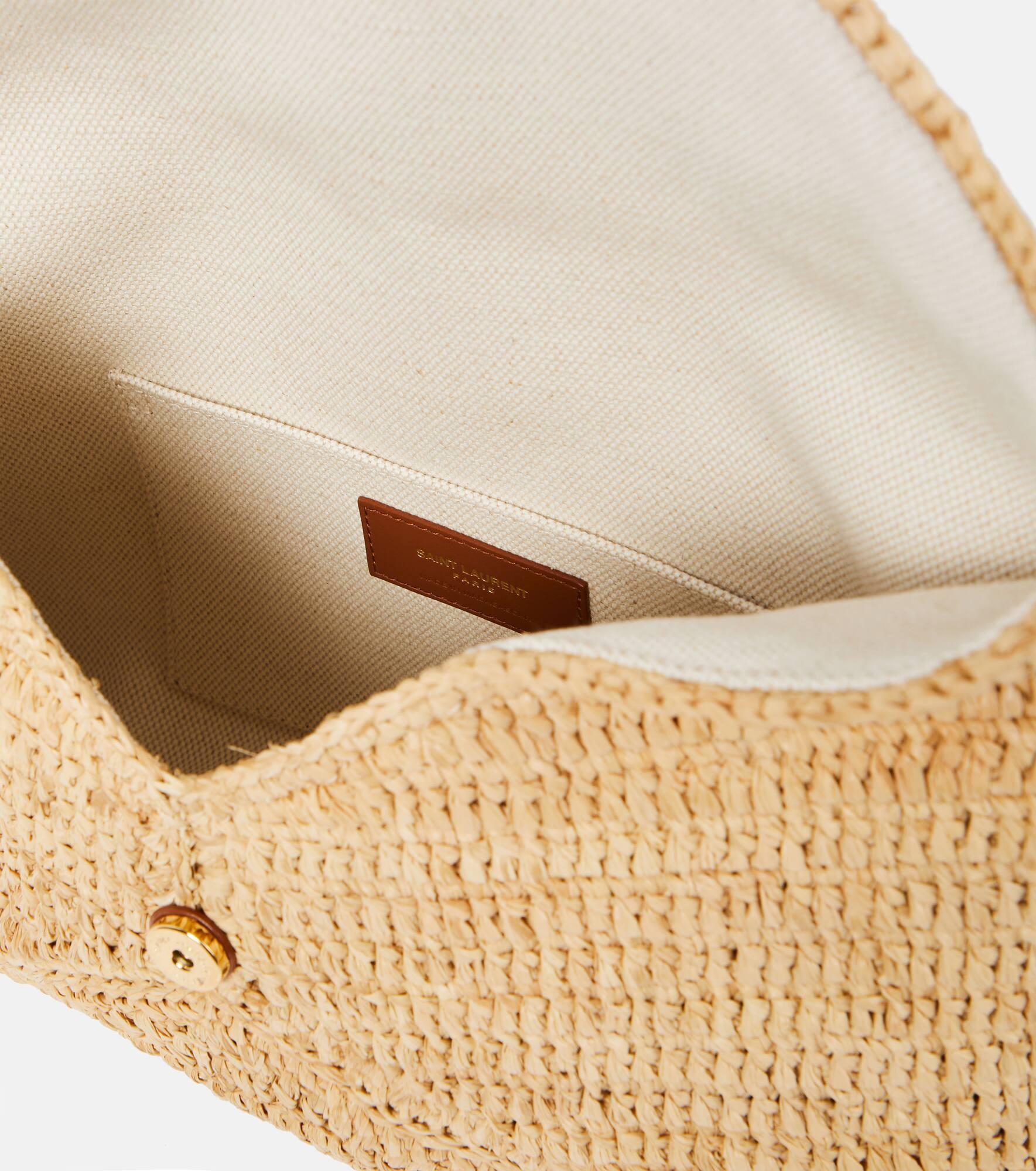 Cassandre Large raffia pouch - 3