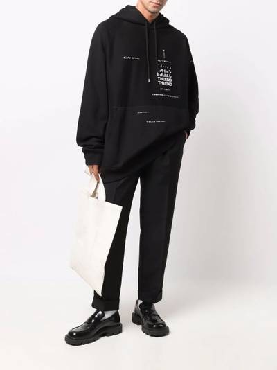 TAKAHIROMIYASHITA TheSoloist. graphic-print hoodie outlook