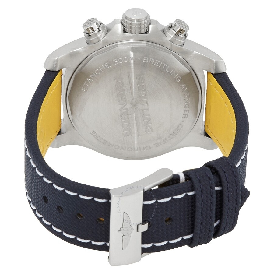 Breitling Avenger Chronograph Automatic Blue Dial Men's Watch A13385101C1X1 - 3