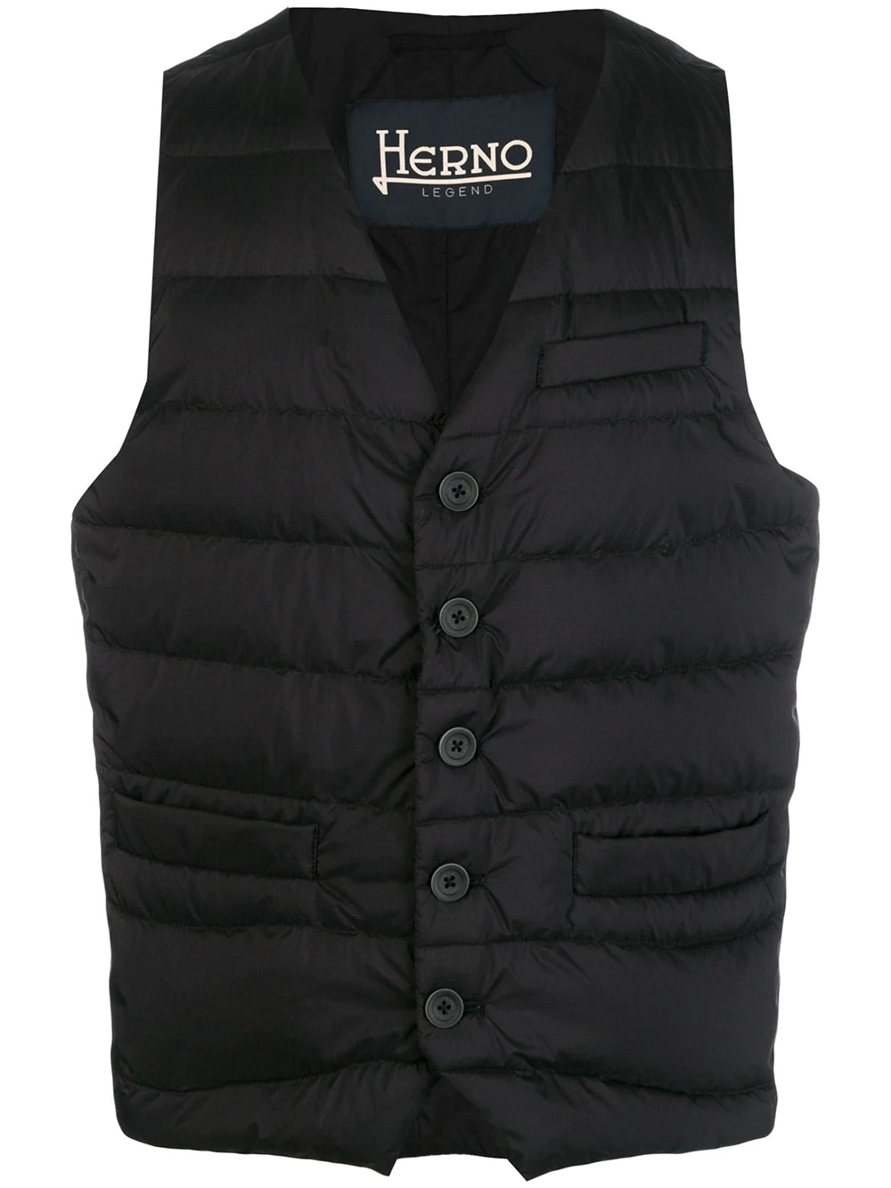 padded waistcoat - 1