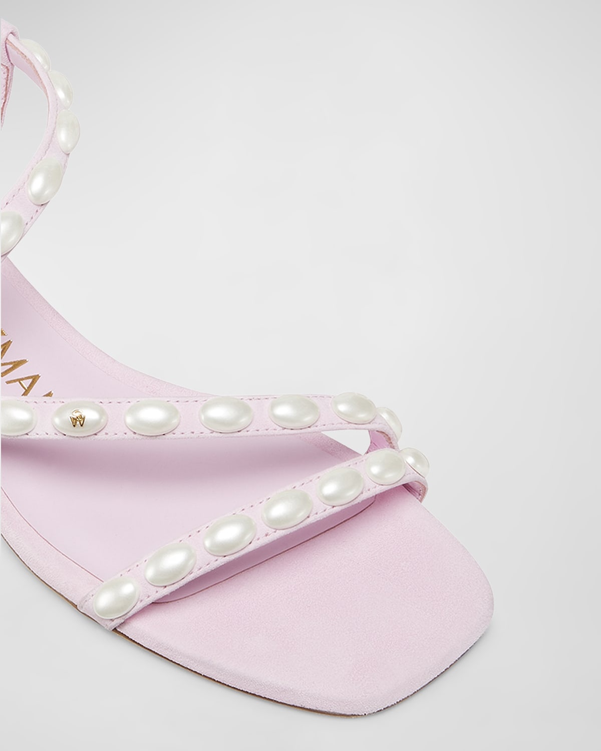 Pearlita Studded Ankle-Strap Sandals - 4