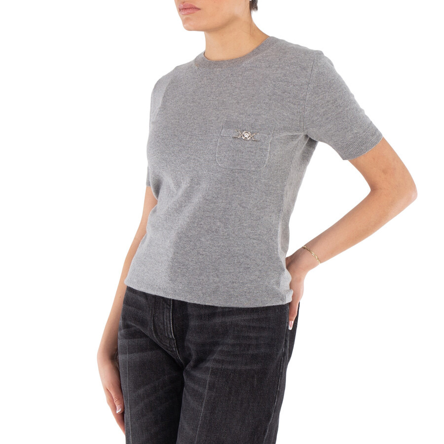Versace Medusa 95 Cashmere-Blend Knit T-Shirt - 2