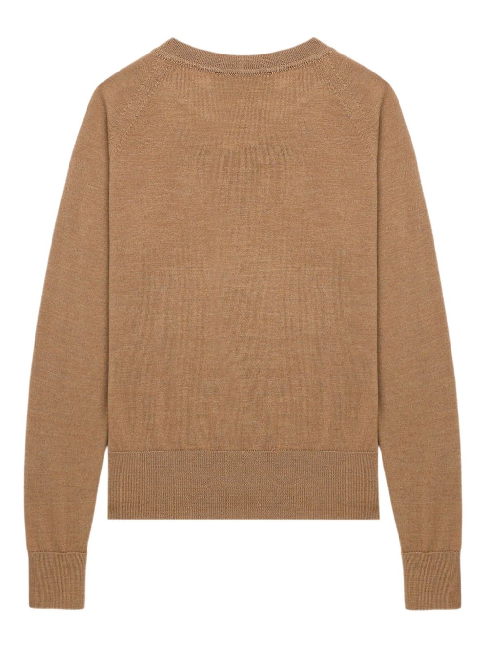 embellished raglan-sleeve sweater - 5