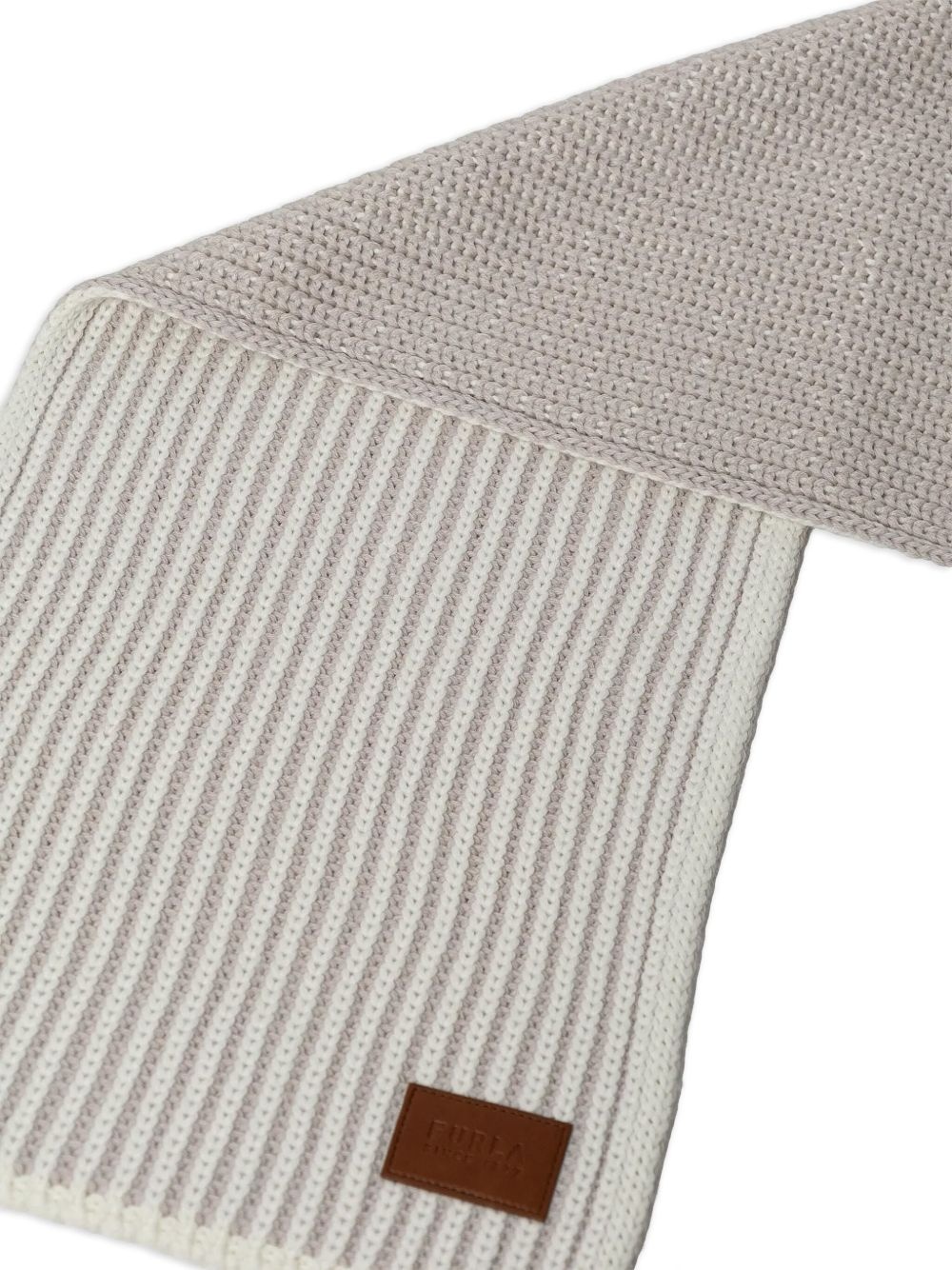 ribbed-knit scarf - 2