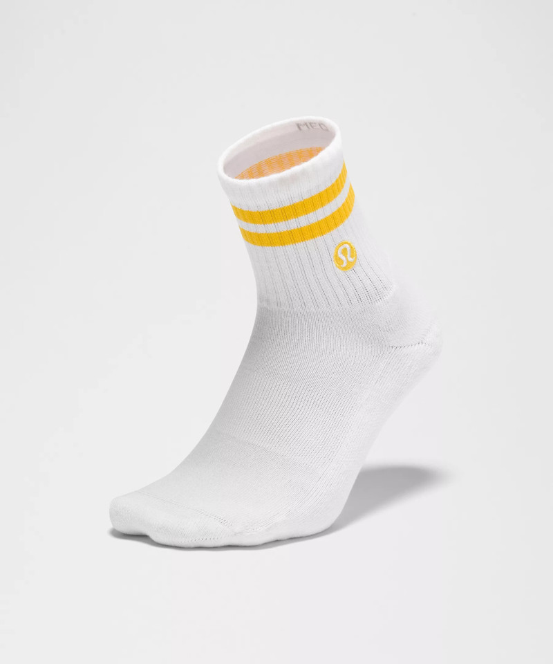 Unisex Daily Essential Quarter Socks *Stripe 3